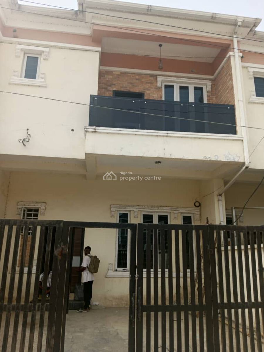 Partly Serviced 4 Bedroom Terrace Duplex, Lekki Palm City, Ajah, Lagos, Terraced Duplex for Rent