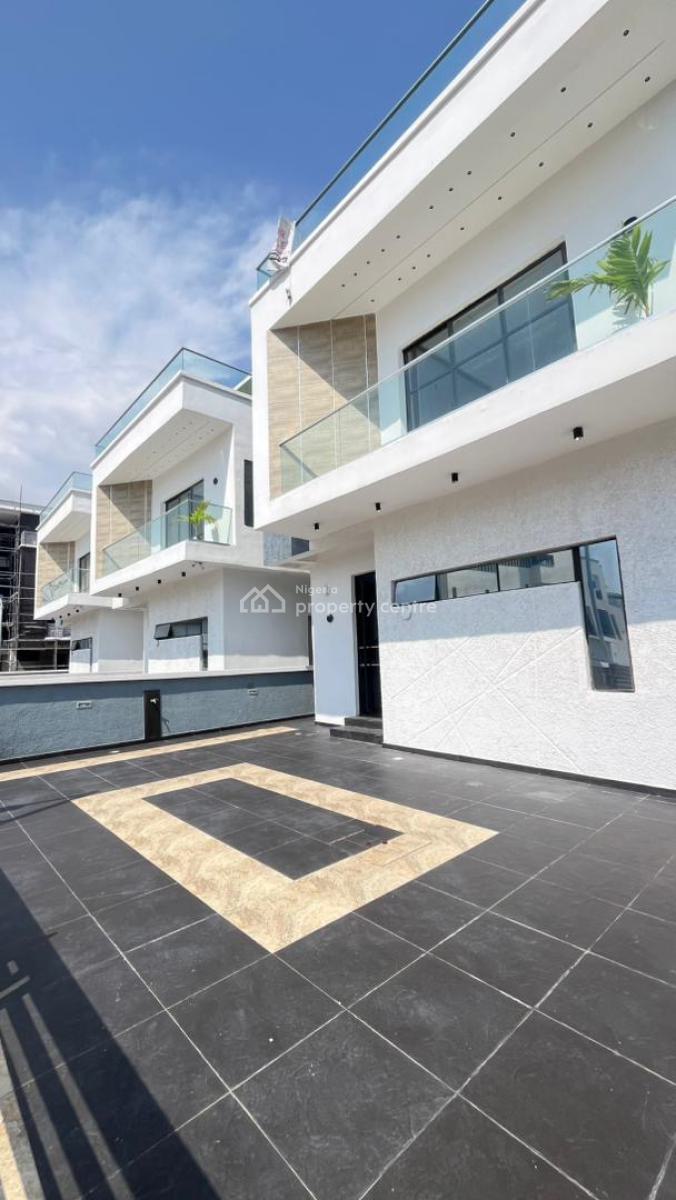 Well Built and Spacious 5 Bedroom Fully Detached Duplex with Bq and Po, Osapa, Lekki, Lagos, Detached Duplex for Sale