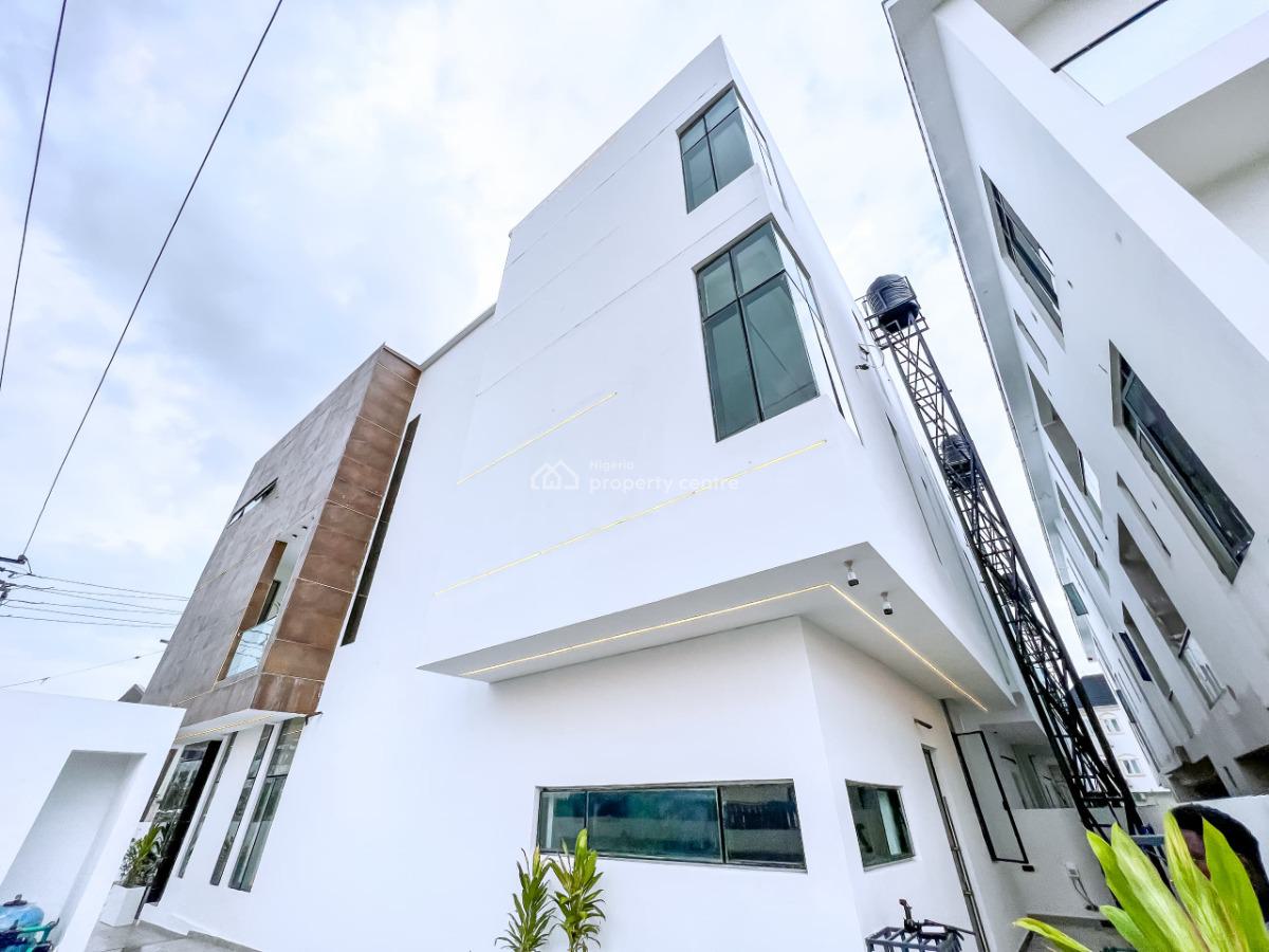 Newly Built 5 Bedrooms Fully Detached House with Bq, Lekki Phase 1, Lekki, Lagos, Detached Duplex for Sale