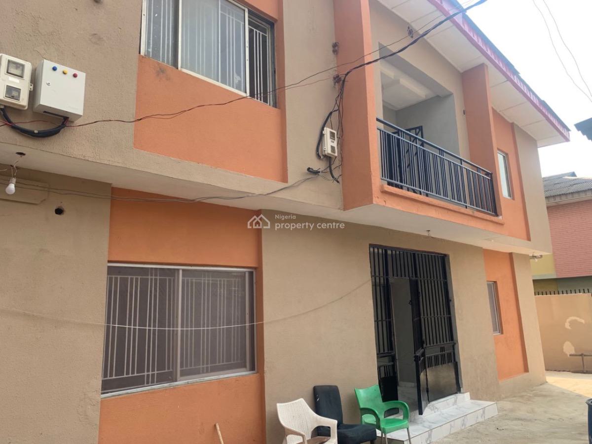 Spacious and Well Renovated 4 Units of 3 Bedroom Flat, Opposite Apata Memorial School, Ire Akari, Isolo, Lagos, Flat / Apartment for Rent