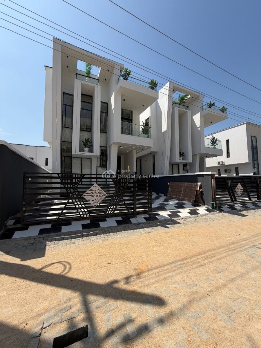 Luxury 5 Bedroom Fully Detached Duplex, Chevron, Lekki, Lagos, Detached Duplex for Sale