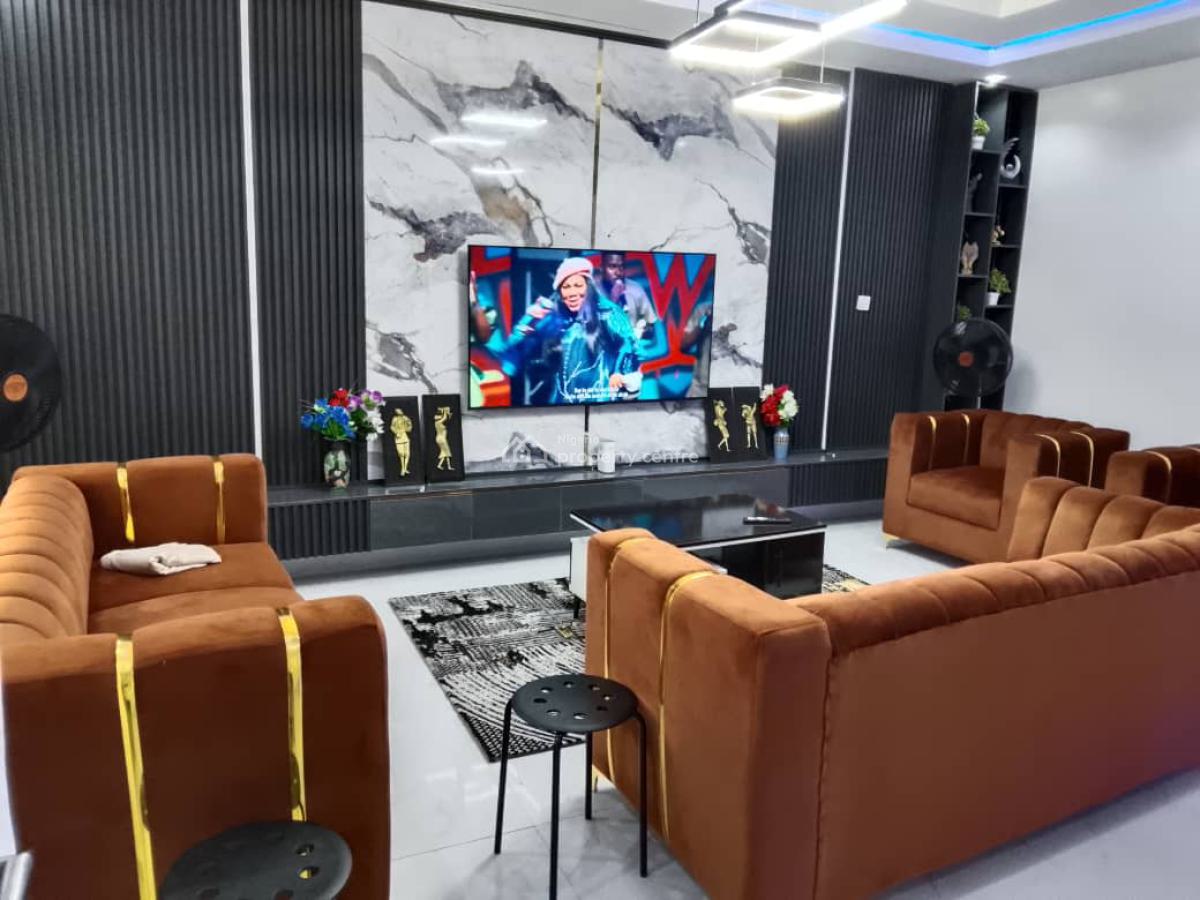 a Newly Built, Newly Finished & Newly Furnished Luxury Home 24 Hour Power, Lekki Gardens Phase Two, Ajiwe, Ajah, Lagos, Terraced Duplex Short Let