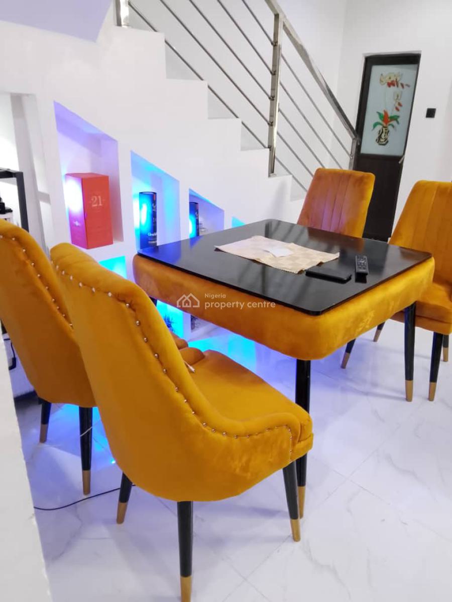 a Newly Built, Newly Finished & Newly Furnished Luxury Home 24 Hour Power, Lekki Gardens Phase Two, Ajiwe, Ajah, Lagos, Terraced Duplex Short Let