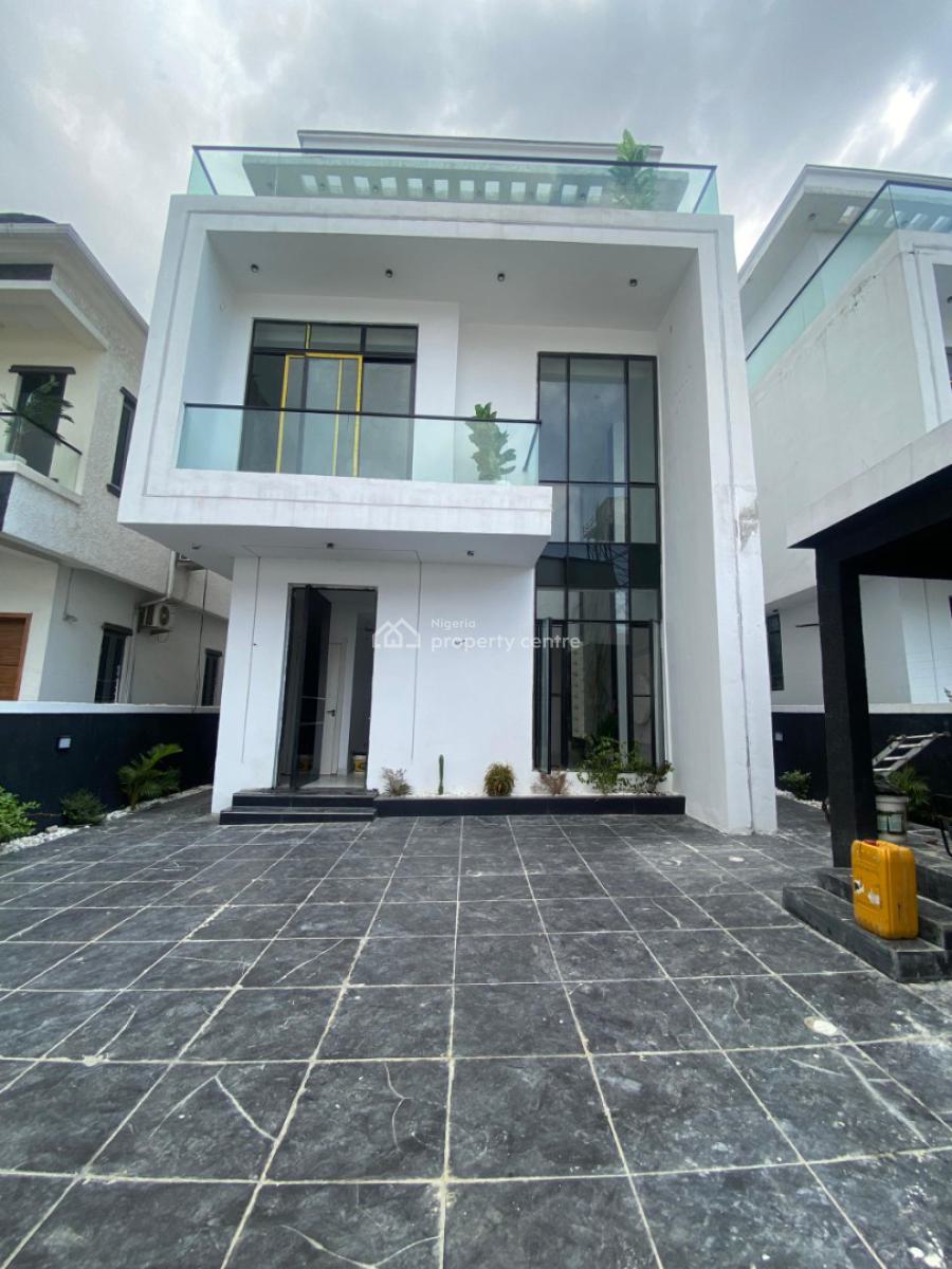 Exquisite 5 Bedroom Detached Duplex with Bq Pool, Ikota, Lekki Phase 2, Lekki, Lagos, Detached Duplex for Sale