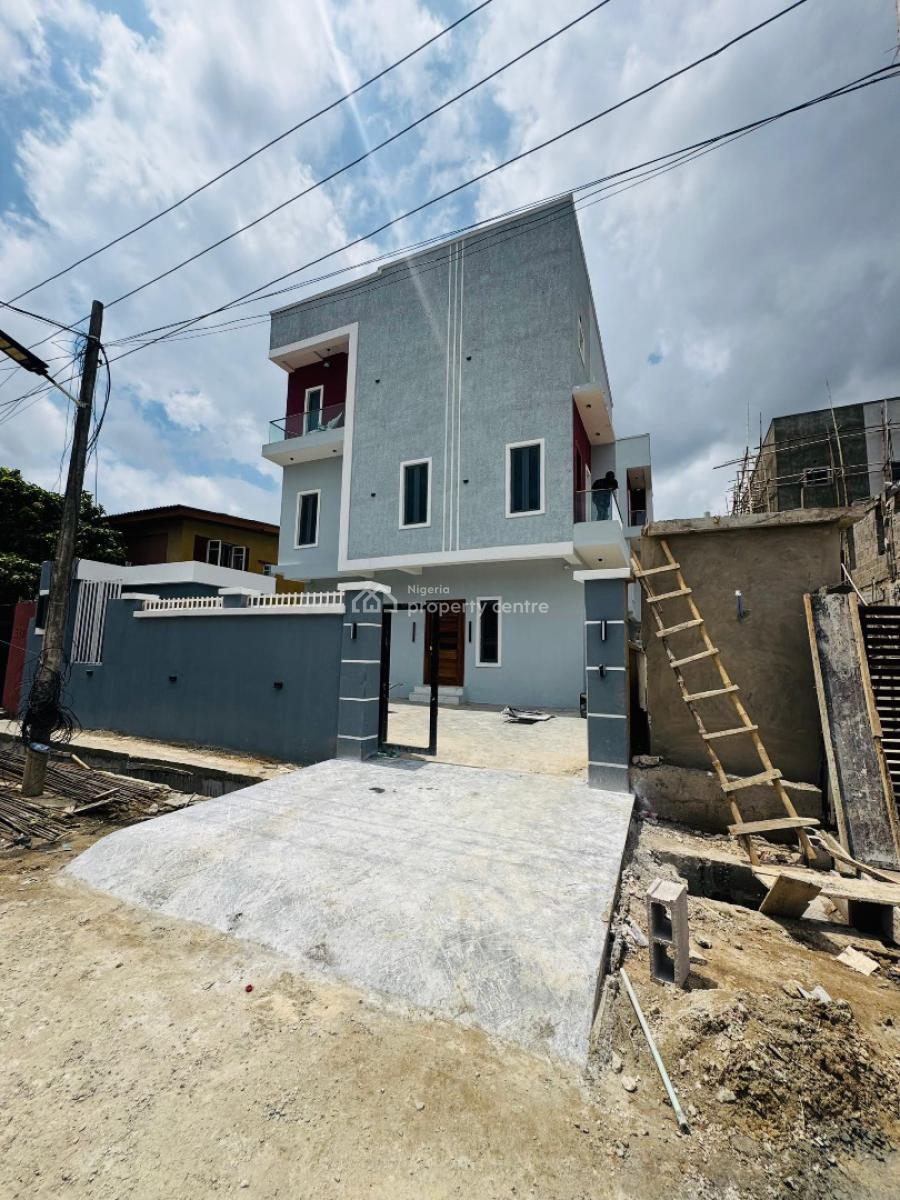 Newly Built 5 Bedroom Fully Detached Duplex with a Room Bq, Adeniyi Jones, Ikeja, Lagos, Detached Duplex for Sale