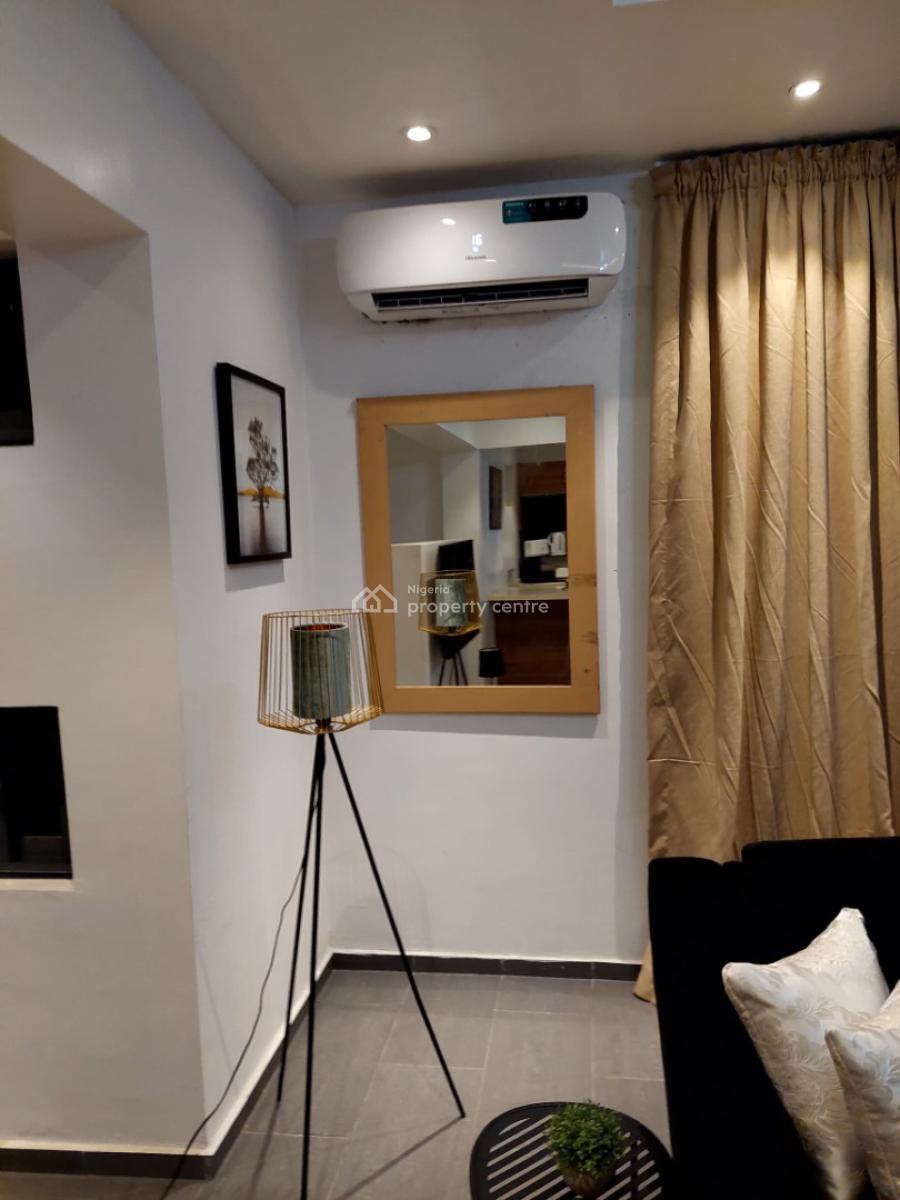 Luxury Furnished Mini Flat on Top Floor in a Secured Environment, Ikate, Lekki, Lagos, Mini Flat (room and Parlour) for Rent