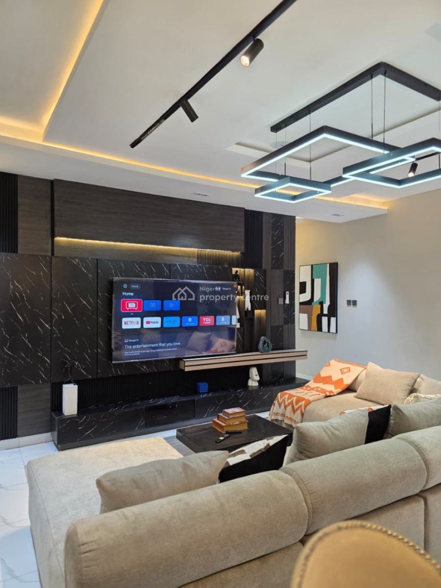 Luxurious Two Bedroom Apartment with Swimming Pool, Distance Seaview, Tunji Suleiman Street, Ilasan New Road, Ikate Elegushi, Lekki, Lagos, Flat / Apartment Short Let