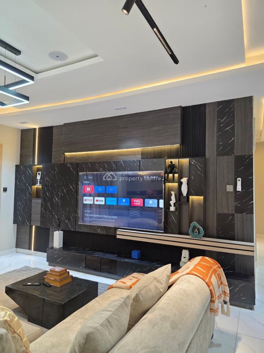 Luxurious Two Bedroom Apartment with Swimming Pool, Distance Seaview, Tunji Suleiman Street, Ilasan New Road, Ikate Elegushi, Lekki, Lagos, Flat / Apartment Short Let