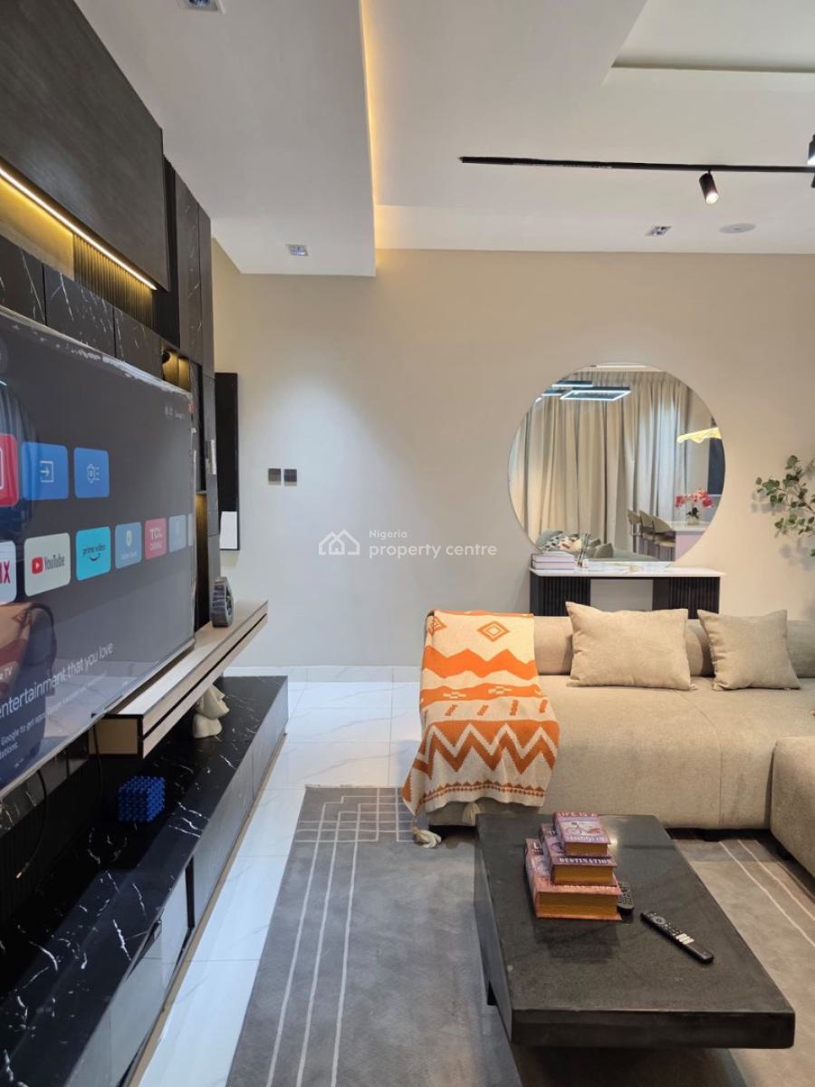 Luxurious Two Bedroom Apartment with Swimming Pool, Distance Seaview, Tunji Suleiman Street, Ilasan New Road, Ikate Elegushi, Lekki, Lagos, Flat / Apartment Short Let