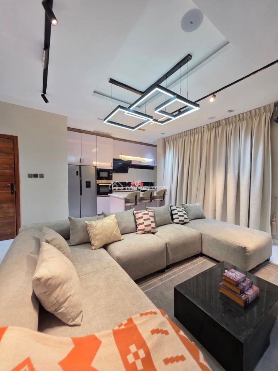 Luxurious Two Bedroom Apartment with Swimming Pool, Distance Seaview, Tunji Suleiman Street, Ilasan New Road, Ikate Elegushi, Lekki, Lagos, Flat / Apartment Short Let