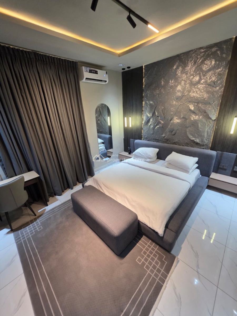 Luxurious Two Bedroom Apartment with Swimming Pool, Distance Seaview, Tunji Suleiman Street, Ilasan New Road, Ikate Elegushi, Lekki, Lagos, Flat / Apartment Short Let