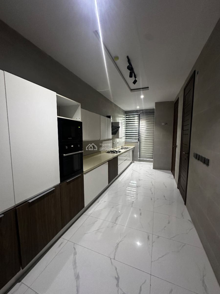 Partly Furnished 3 Bedroom Apartment with Sea View, Bourdillon Rd Ikoyi, Ikoyi, Lagos, Flat / Apartment for Rent