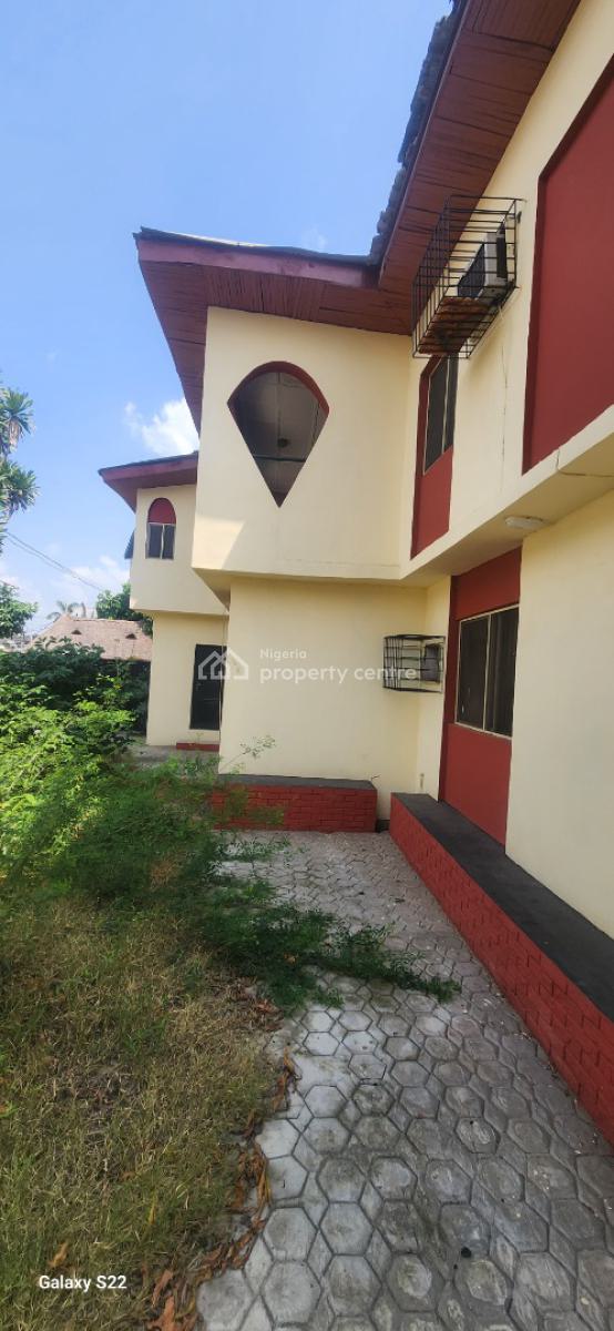 Lovely 5 Bedroom House + Garden, Off Ogundana Street, Allen, Ikeja, Lagos, Semi-detached Duplex for Rent