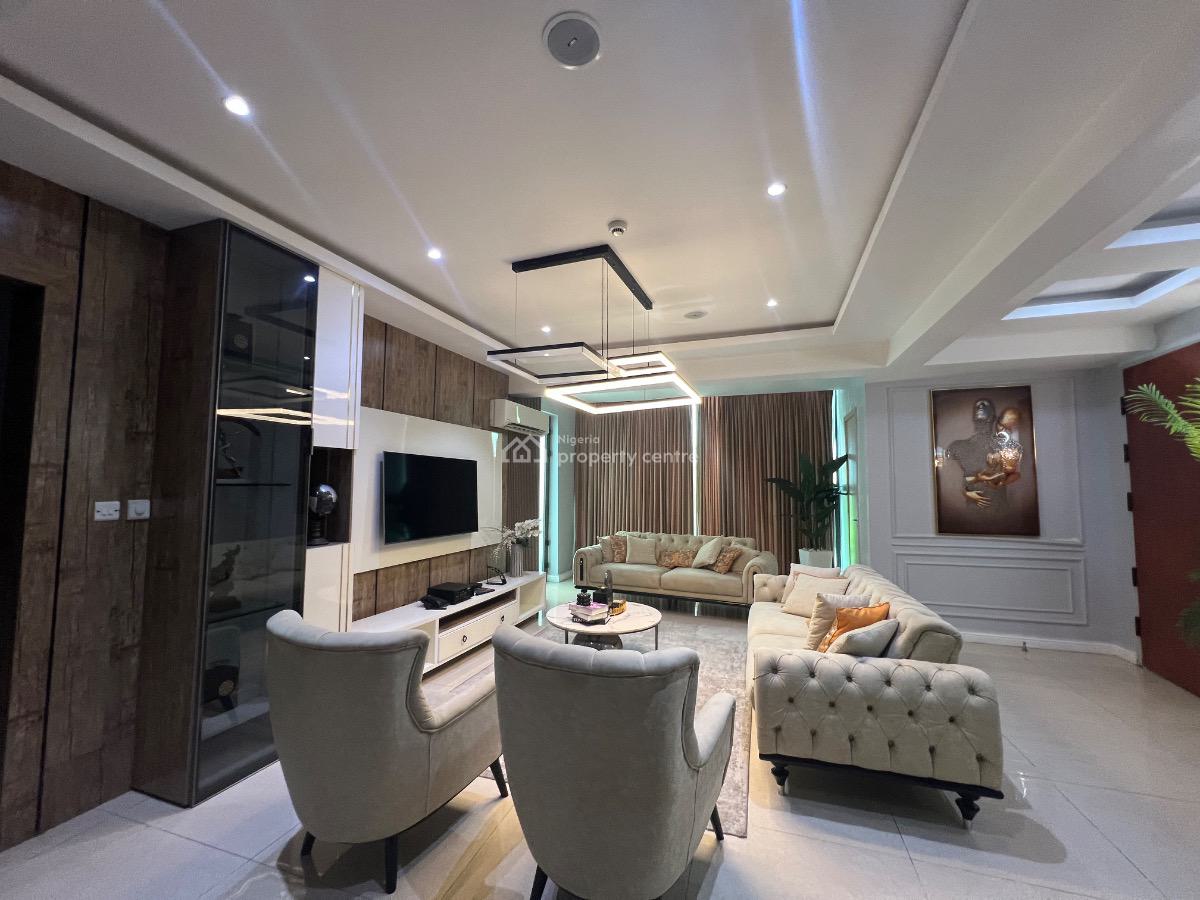 Luxury 3 Bedroom Apartment, Off Thompson Avenue, Ikoyi, Lagos, Flat / Apartment Short Let