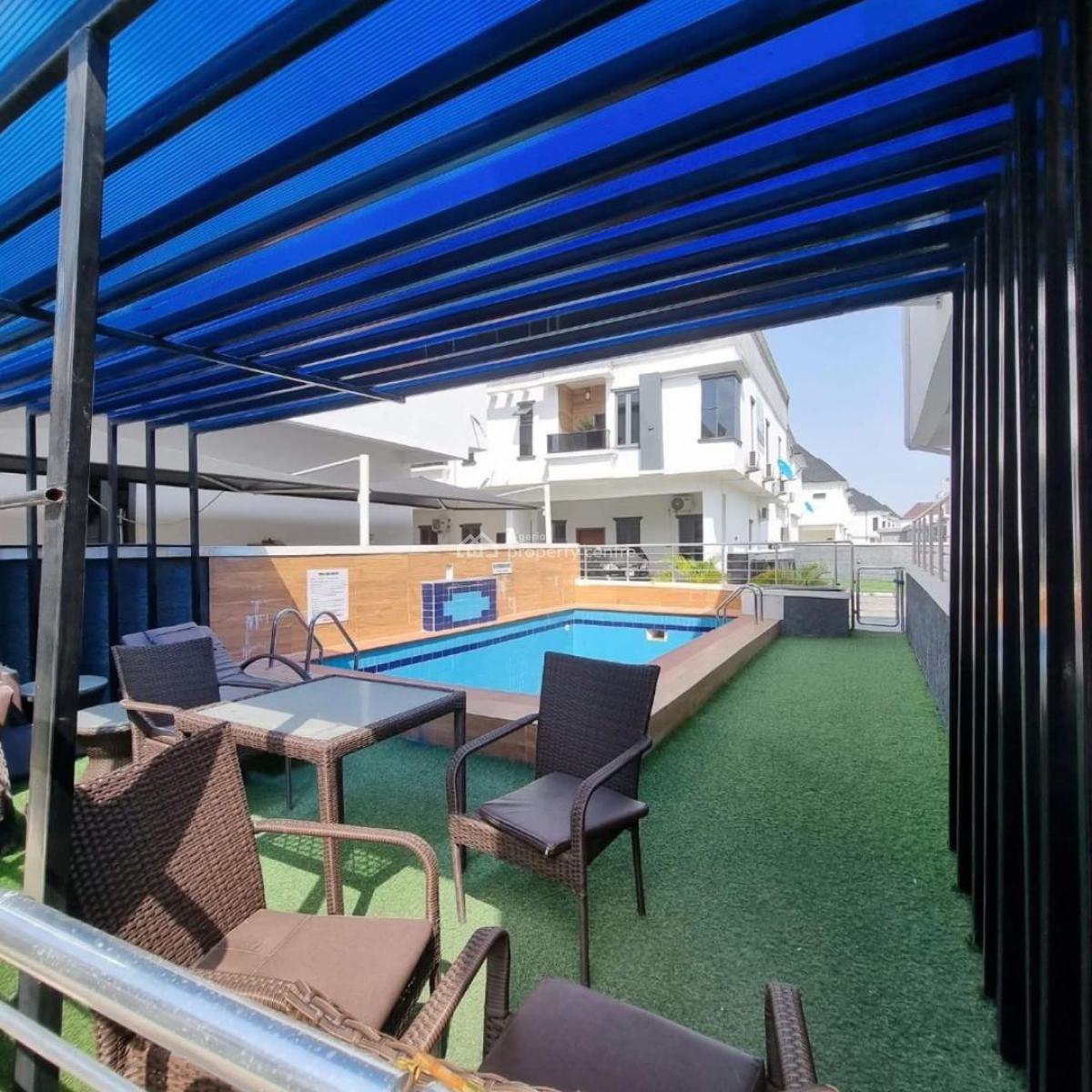 Luxurious Spacious 4 Bedroom Terrace Duplex, Ikota, Lekki Phase 2, Lekki, Lagos, Terraced Duplex for Sale