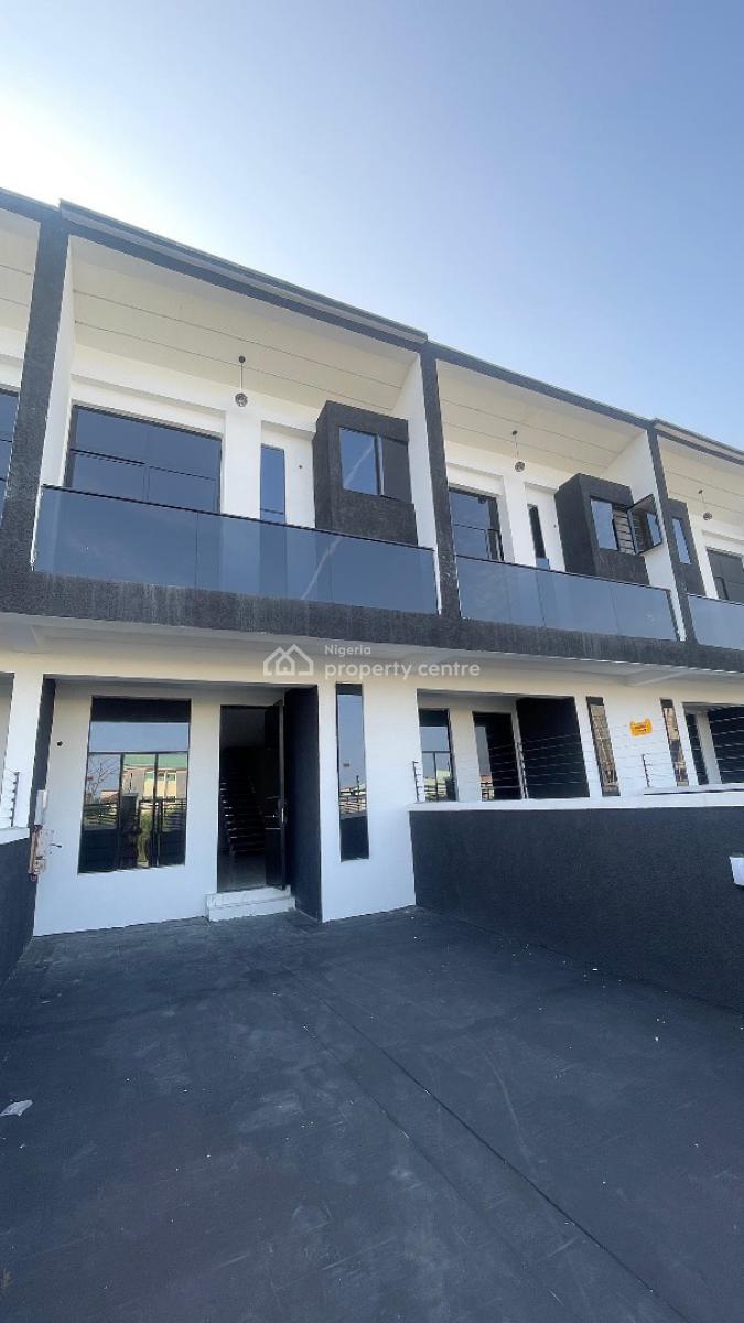 Newly Built 4 Bedroom Home with a Self Compound Within an Estate, Gra, Ikota, Lekki, Lagos, Terraced Duplex for Rent