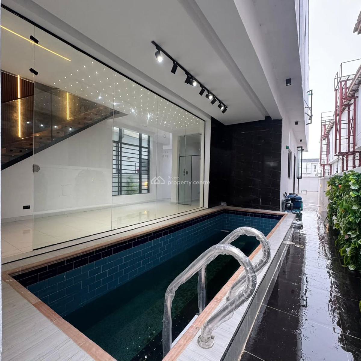 Magnificent 5 Bedroom Detached Duplex with a Pool, Ikota, Lekki, Lagos, Detached Duplex for Sale