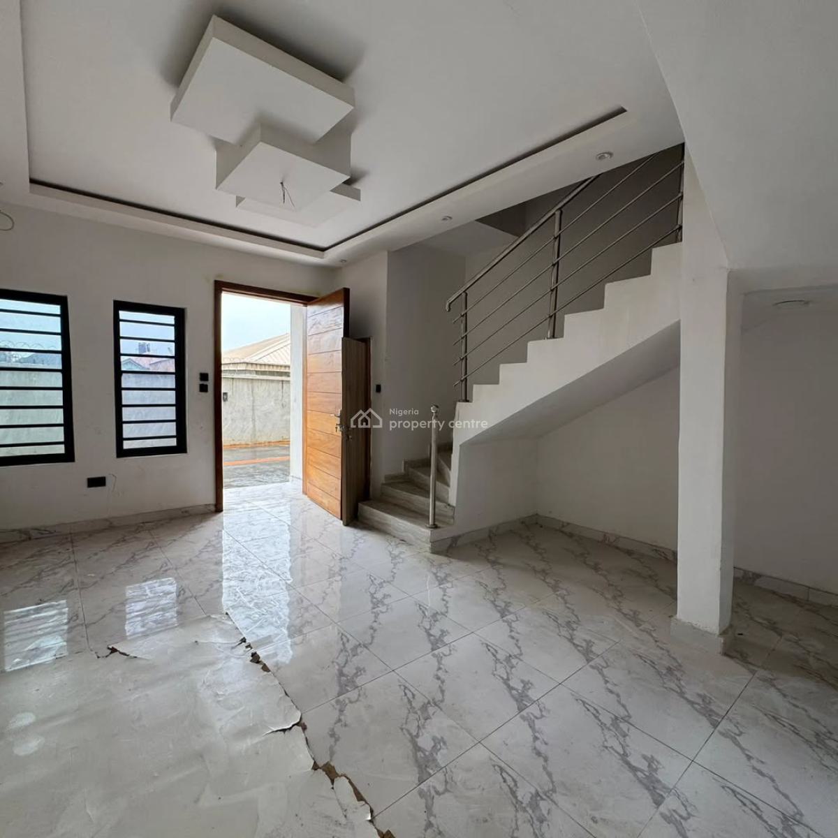 Most Affordable Self Serviced 2  Bedroom Terrace Duplex, Sangotedo, Ajah, Lagos, Terraced Duplex for Sale