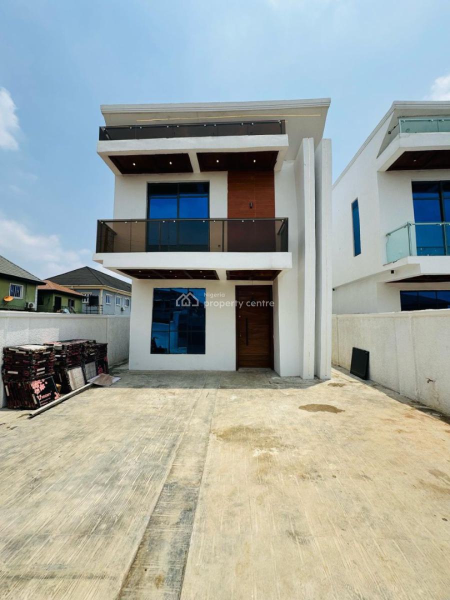 Spaciously Built 4 Bedroom Fully Detached Duplex with Bq, Ogba, Ikeja, Lagos, Detached Duplex for Sale