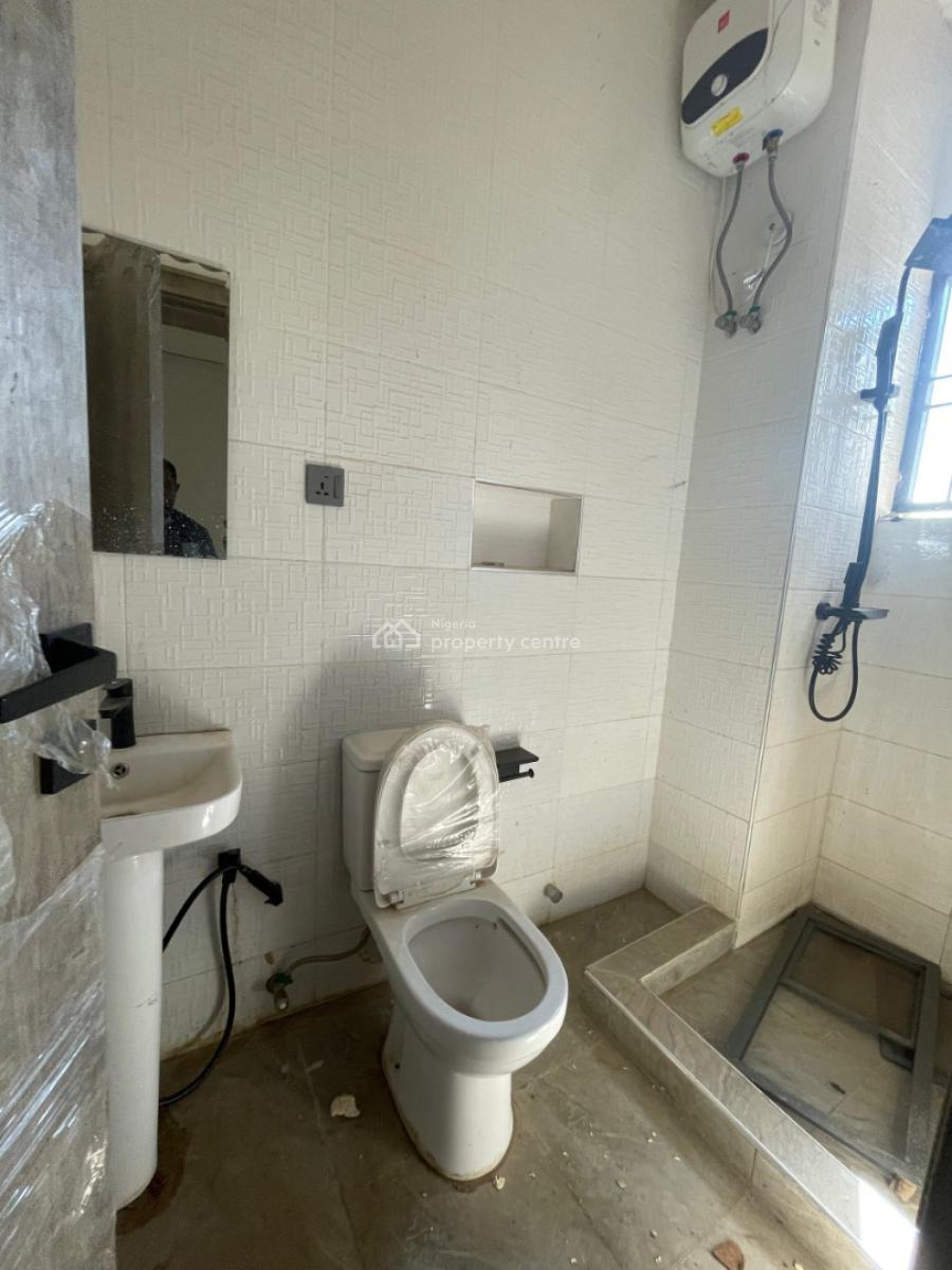 Well Built 3 Bedroom Flat Serviced with Acs, Wuye, Abuja, Flat / Apartment for Rent