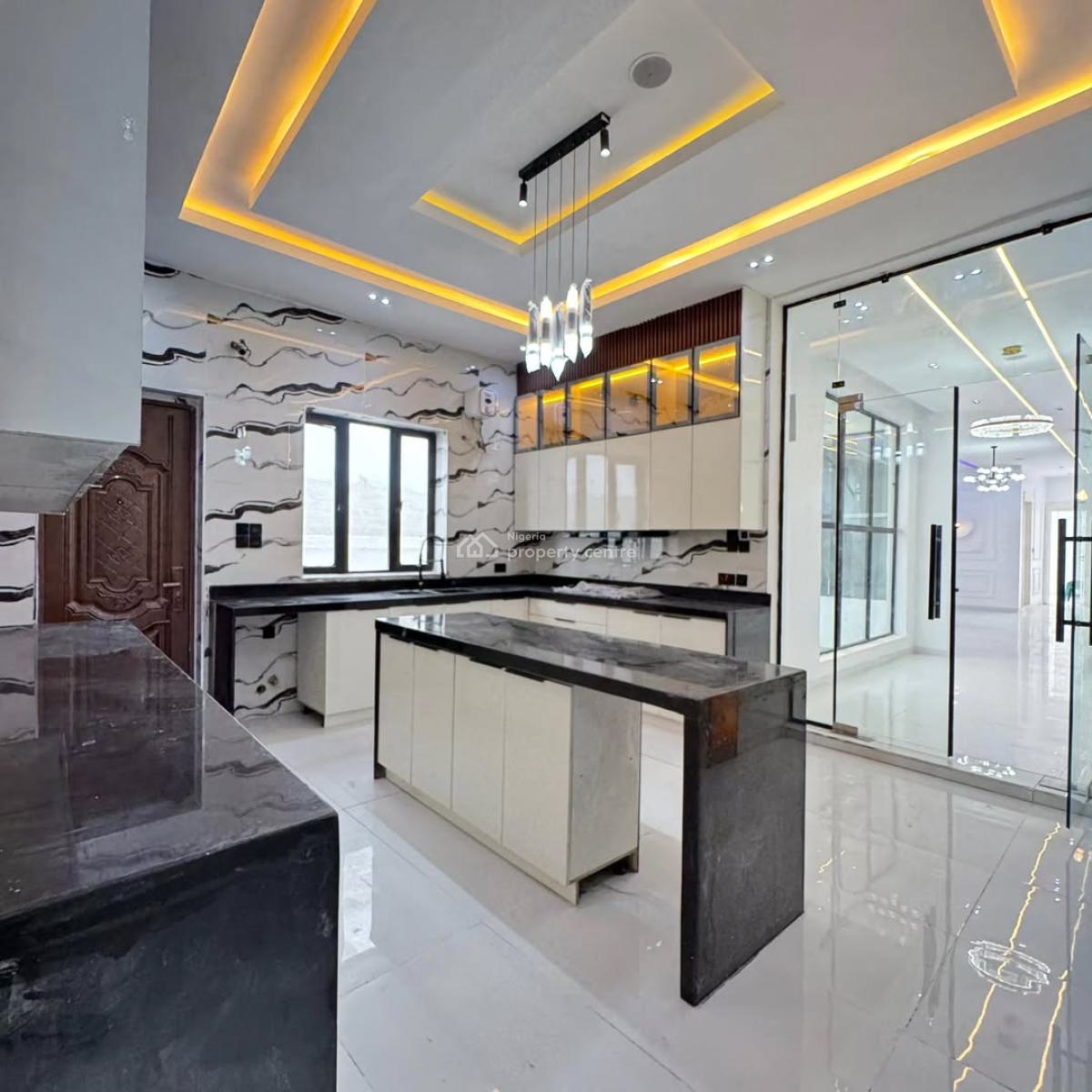 Classy 5  Bedroom Detached Duplex with a Pool, Ajah, Lagos, Detached Bungalow for Sale