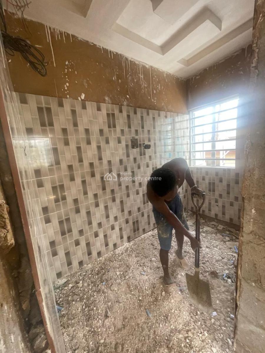 Spacious Room Self Contain, Under Construction, Olowora, Magodo, Lagos, Self Contain (single Rooms) for Rent