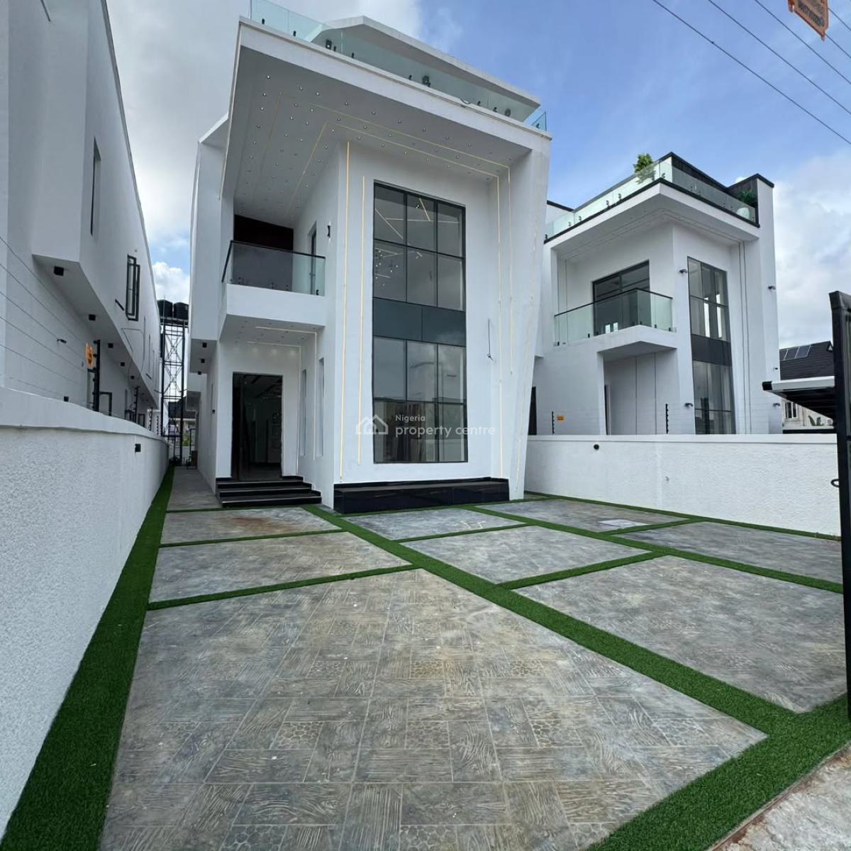 Magnificent 5 Bedroom Detached Duplex with a Pool, Sangotedo, Ajah, Lagos, Detached Duplex for Sale