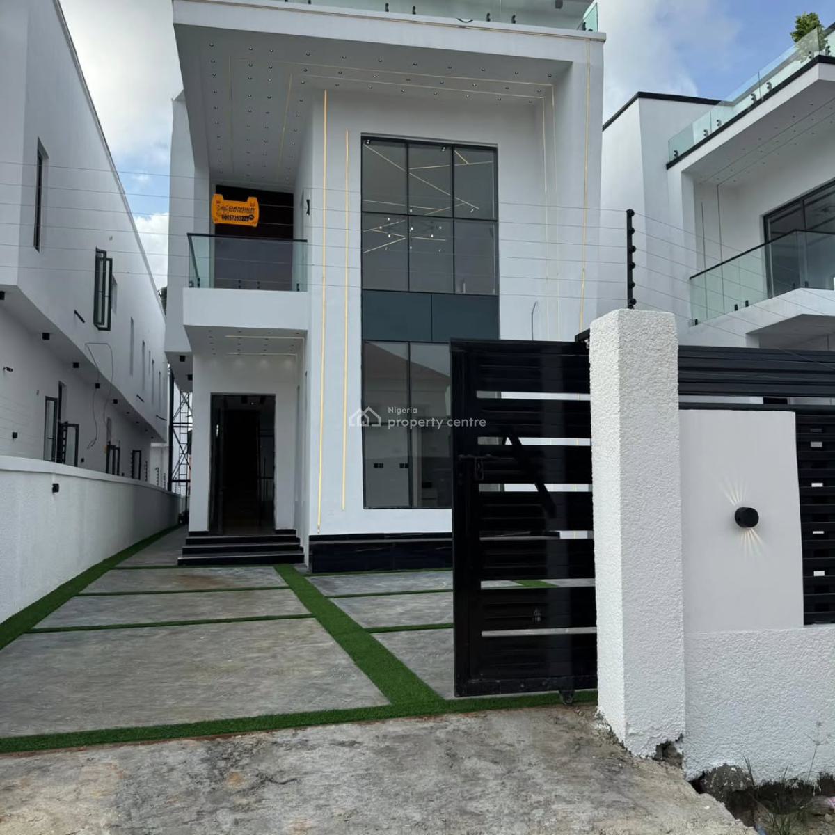 Magnificent 5 Bedroom Detached Duplex with a Pool, Sangotedo, Ajah, Lagos, Detached Duplex for Sale