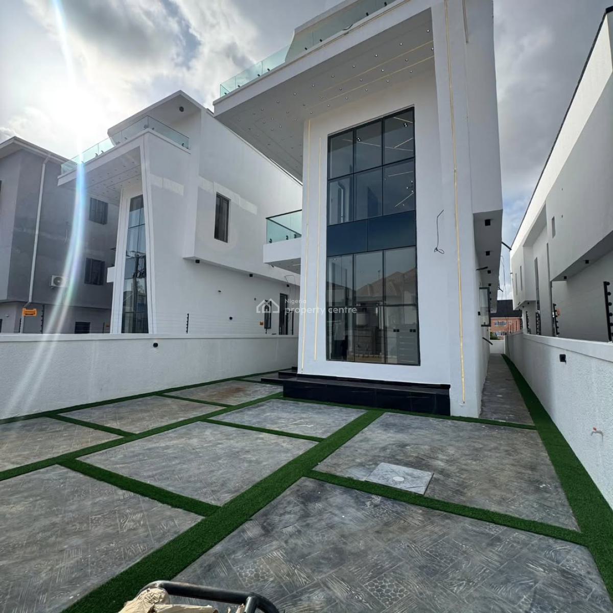 Magnificent 5 Bedroom Detached Duplex with a Pool, Sangotedo, Ajah, Lagos, Detached Duplex for Sale