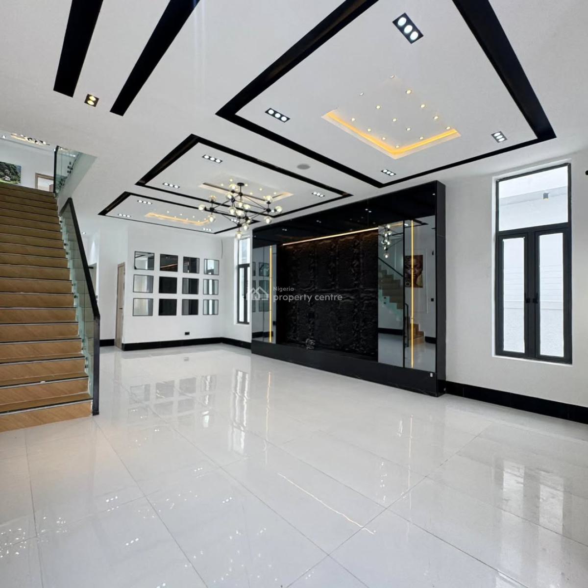 Magnificent 5 Bedroom Detached Duplex with a Pool, Sangotedo, Ajah, Lagos, Detached Duplex for Sale