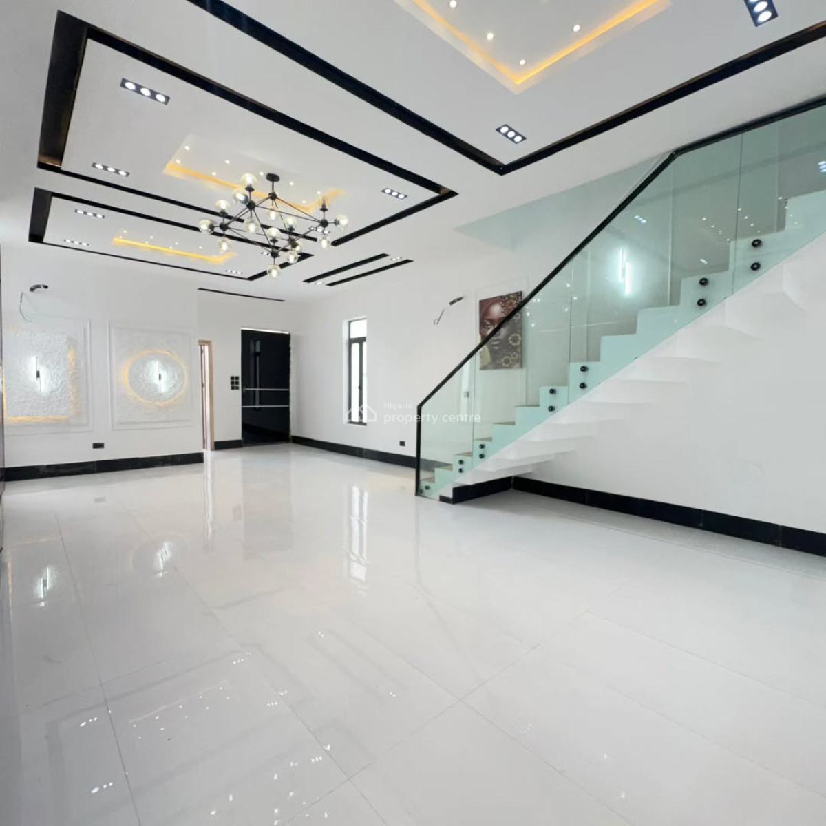 Magnificent 5 Bedroom Detached Duplex with a Pool, Sangotedo, Ajah, Lagos, Detached Duplex for Sale