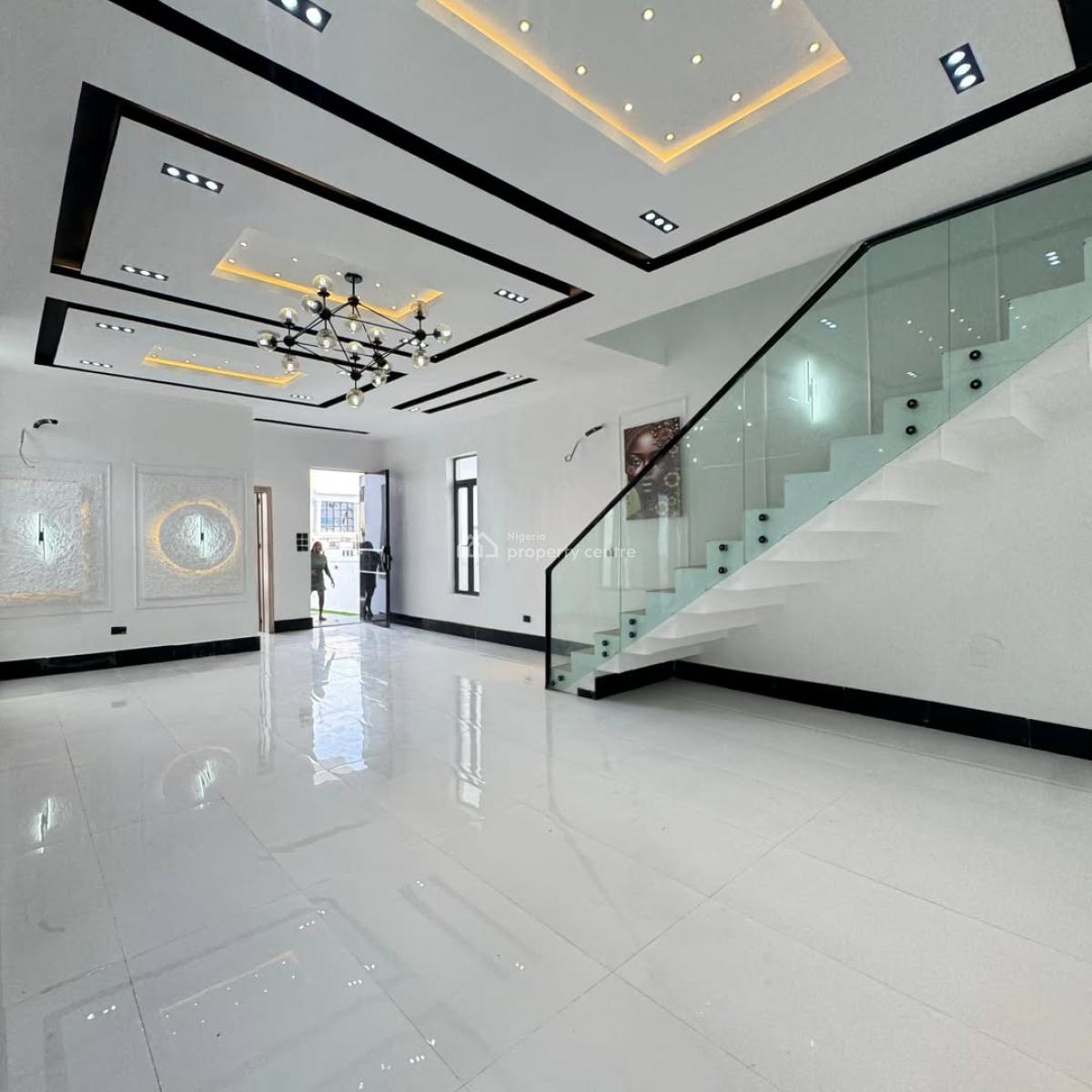 Magnificent 5 Bedroom Detached Duplex with a Pool, Sangotedo, Ajah, Lagos, Detached Duplex for Sale