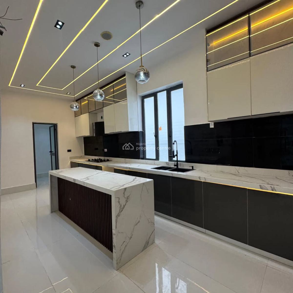 Magnificent 5 Bedroom Detached Duplex with a Pool, Sangotedo, Ajah, Lagos, Detached Duplex for Sale