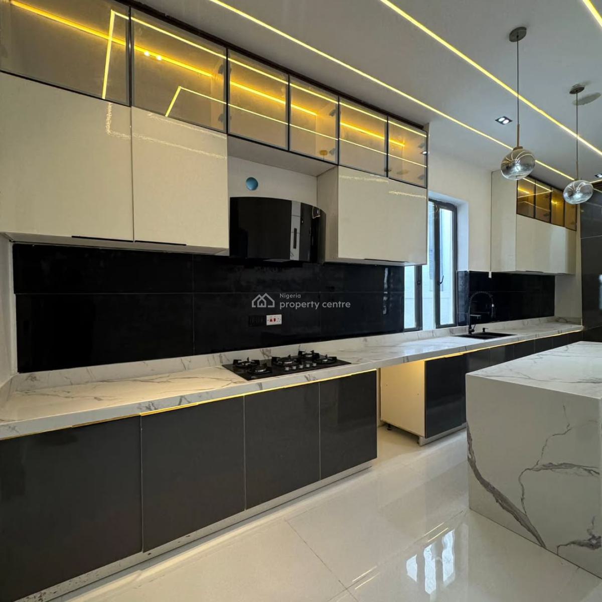 Magnificent 5 Bedroom Detached Duplex with a Pool, Sangotedo, Ajah, Lagos, Detached Duplex for Sale