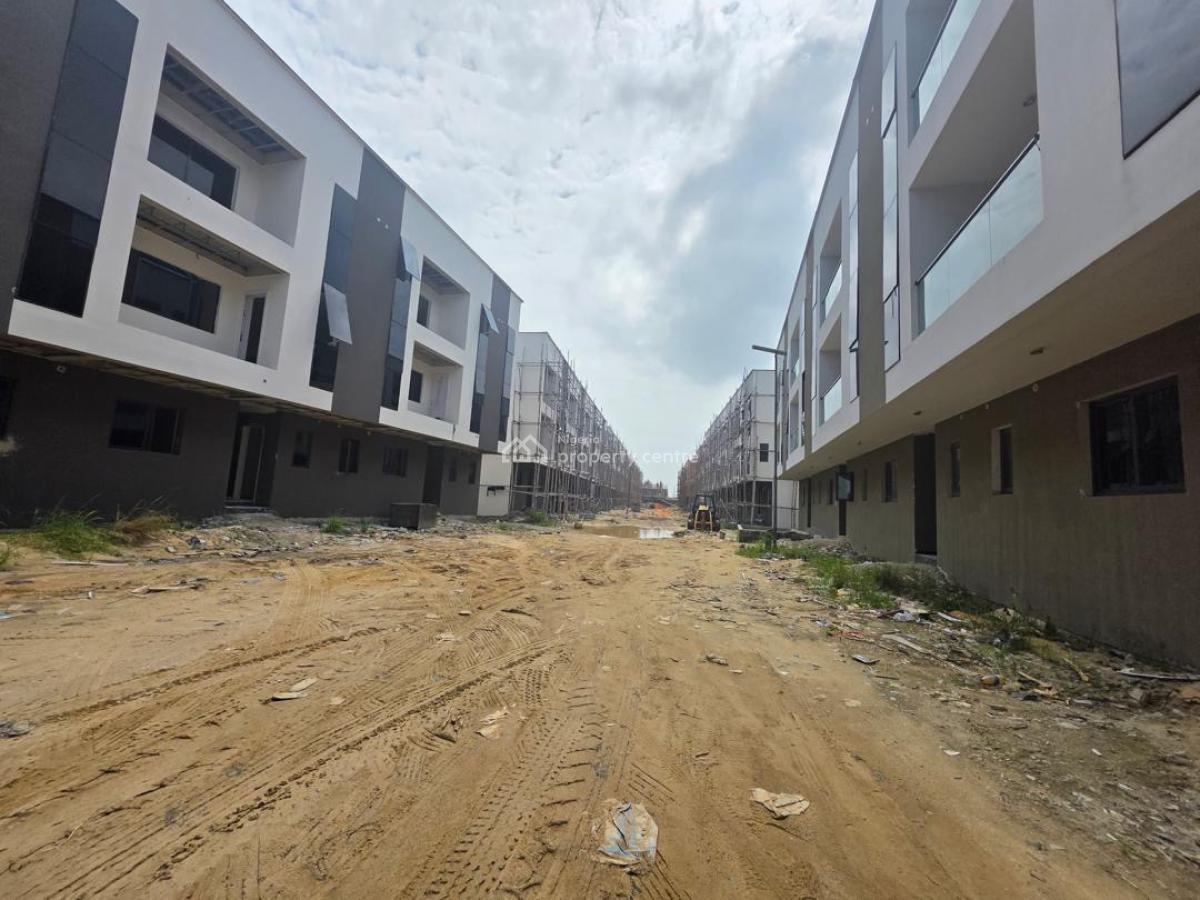Well Built 4 Bedroom Terraced Duplex with a Bq in a Secure Environment, Lekki Phase 1, Lekki, Lagos, Terraced Duplex for Sale