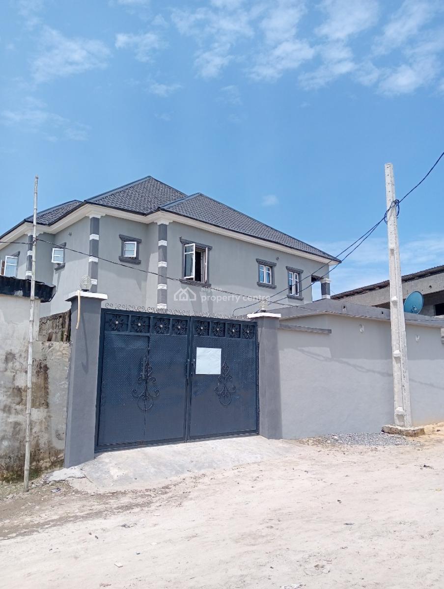 Luxurious and Spacious Two Bedroom Apartment Upstairs, By Elebute Estate By Catholic Church, Bogije, Ibeju Lekki, Lagos, Flat / Apartment for Rent