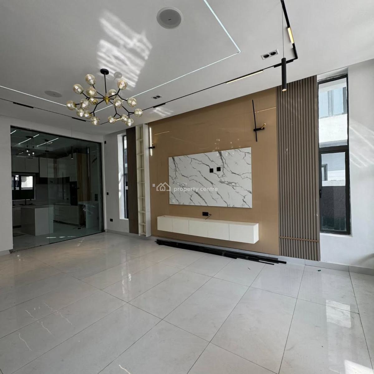 4 Bedroom Semi- Detached Duplex with Bq , Cinema & Pool, Ikota, Lekki, Lagos, Semi-detached Duplex for Sale