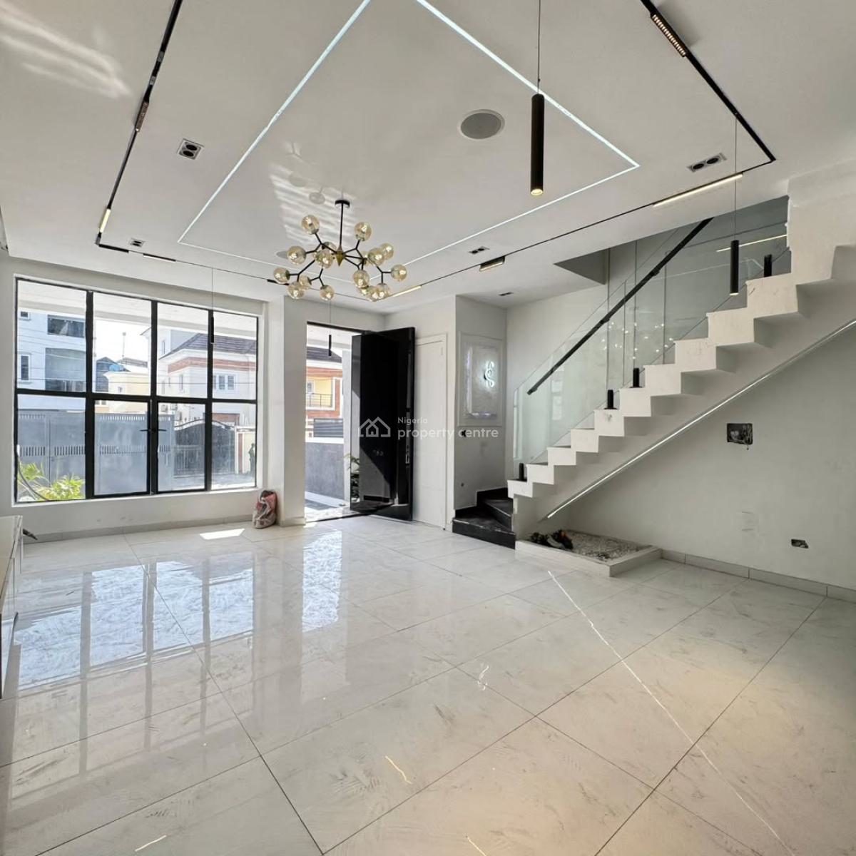 4 Bedroom Semi- Detached Duplex with Bq , Cinema & Pool, Ikota, Lekki, Lagos, Semi-detached Duplex for Sale