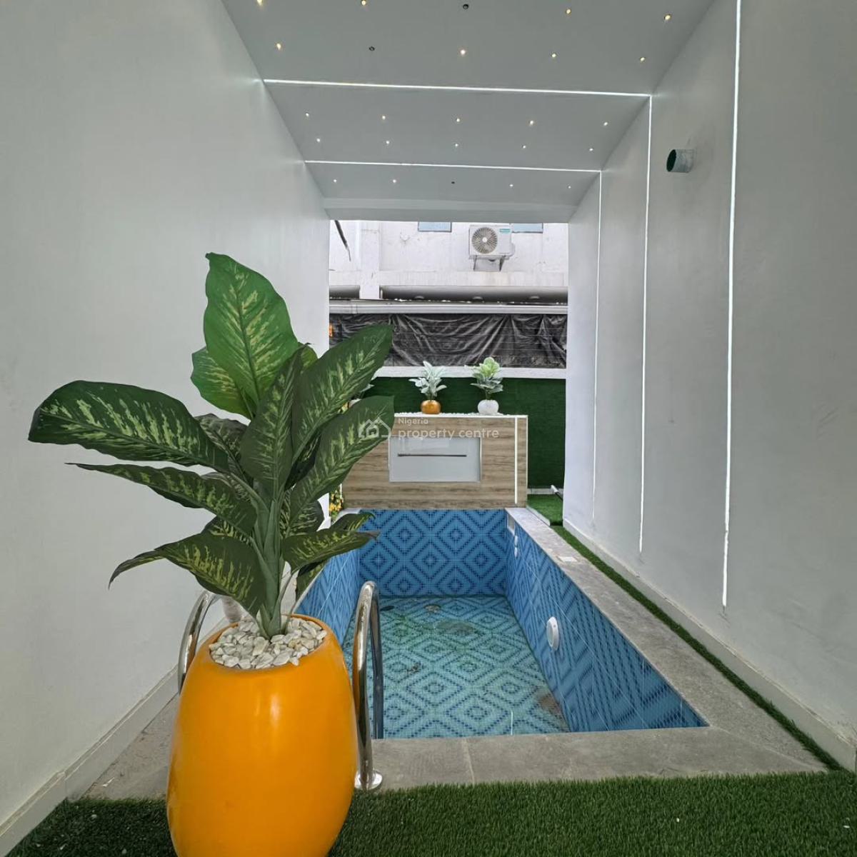 4 Bedroom Semi- Detached Duplex with Bq , Cinema & Pool, Ikota, Lekki, Lagos, Semi-detached Duplex for Sale