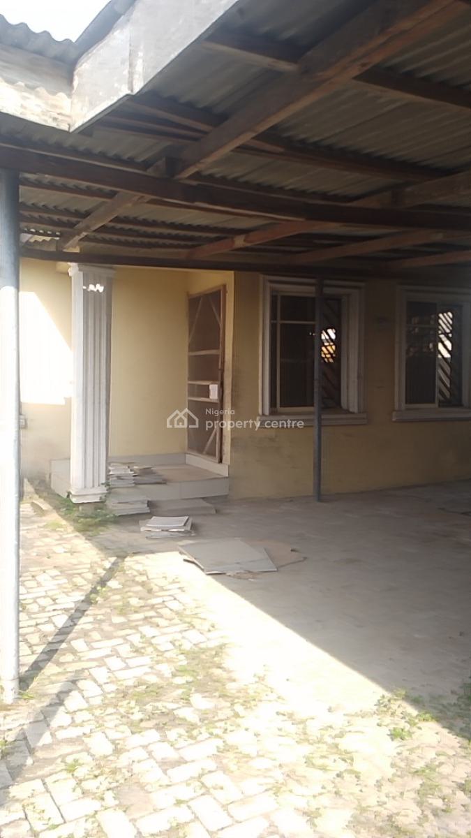 Spacious 4 Rooms Bungalow for All Purposes in a Self Compound, Greenland Estate Adesanya Ogombo Road, Ogombo, Ajah, Lagos, Detached Bungalow for Rent
