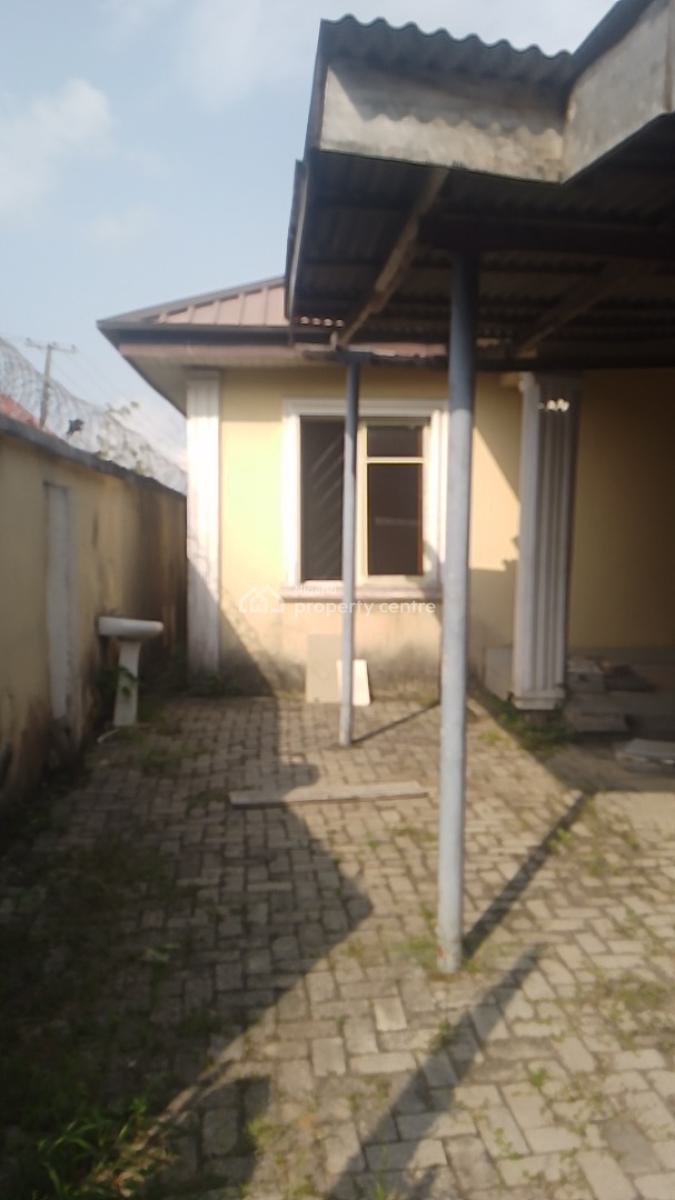 Spacious 4 Rooms Bungalow for All Purposes in a Self Compound, Greenland Estate Adesanya Ogombo Road, Ogombo, Ajah, Lagos, Detached Bungalow for Rent