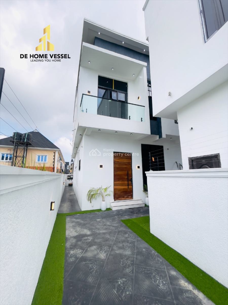 Uniquely Designed 4 Bed Semi-detached Luxury Home with Bq, Ajah, Lagos, Semi-detached Duplex for Sale