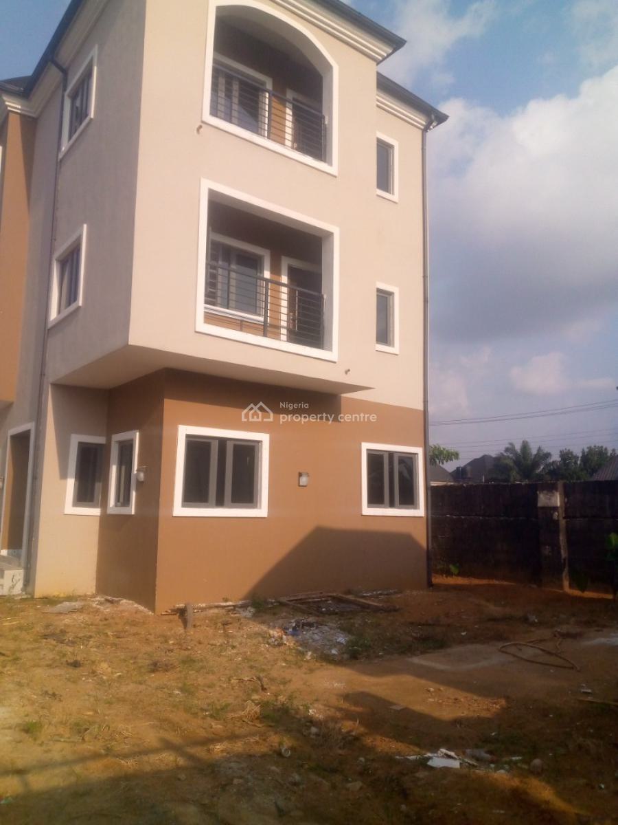 Modern 4 Bedroom Duplex with 1 Bedroom Boys Quarter on 98% Completion, Farm Road, Rumuduru, Rumuduru, Port Harcourt, Rivers, Detached Duplex for Sale