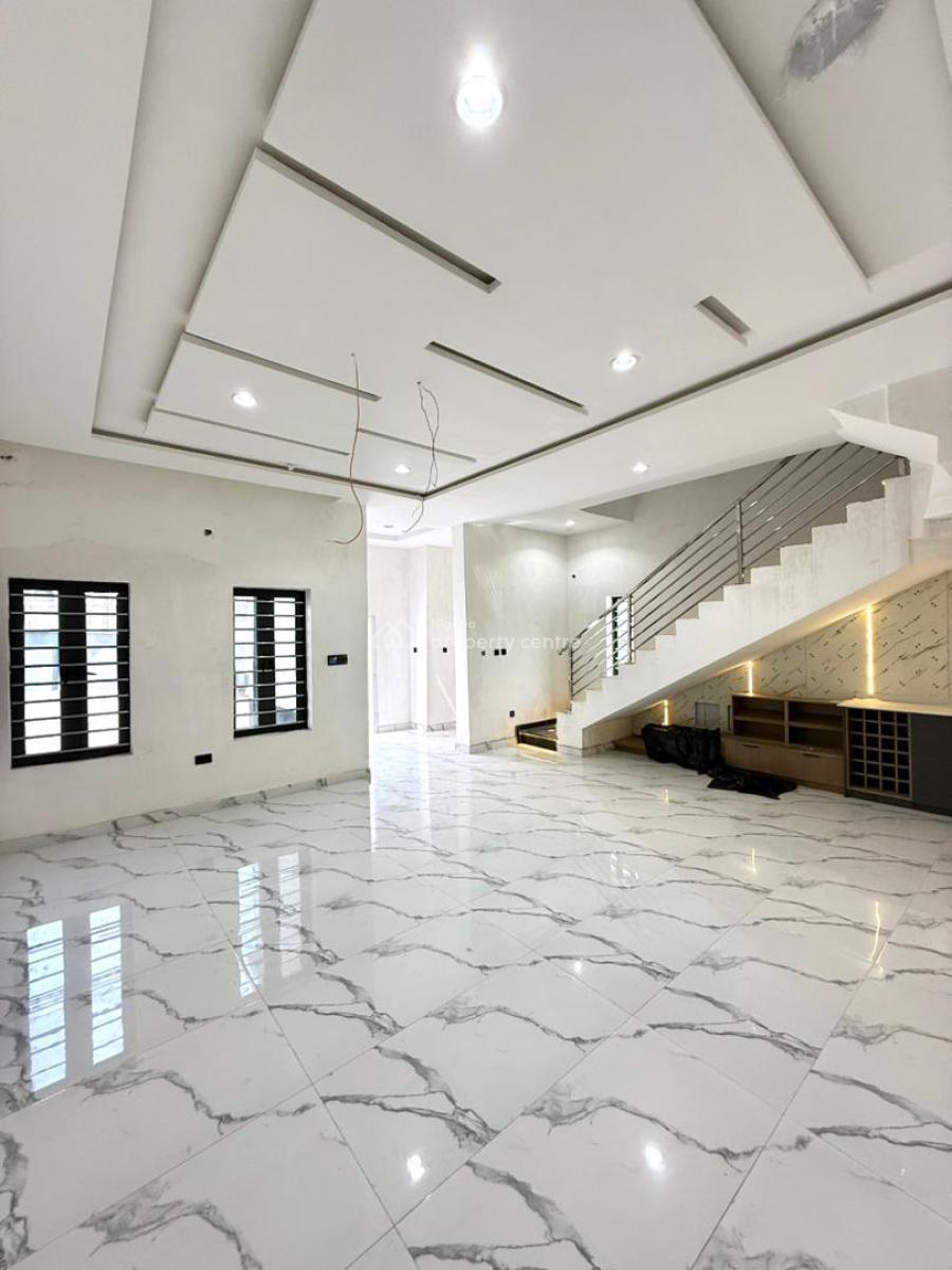 Lovely 4 Bedroom Terrace Duplex with a Room Bq, Guzape District, Abuja, Terraced Duplex for Sale