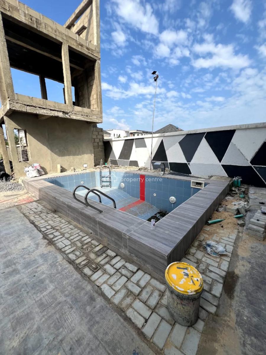 4 Bedroom Terrace Duplex, Sunshine Estate, Sangotedo, Ajah, Lagos, Terraced Duplex for Sale