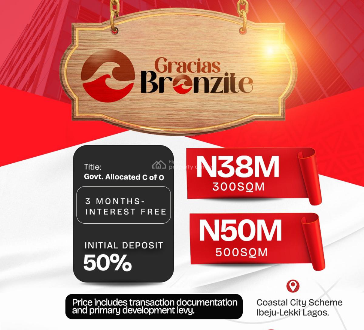 Coastal Gem Facing The Coastal Express, Gracias Bronzite, Coastal City Scheme,igando, Ibeju Lekki, Lagos, Mixed-use Land for Sale