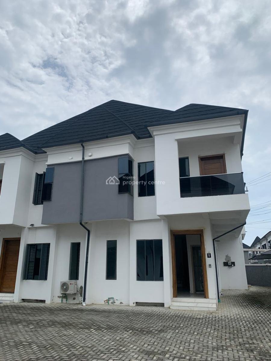 4 Bedroom Terraced Duplex with Bq, Harris Drive, Vgc, Lekki, Lagos, Terraced Duplex for Rent