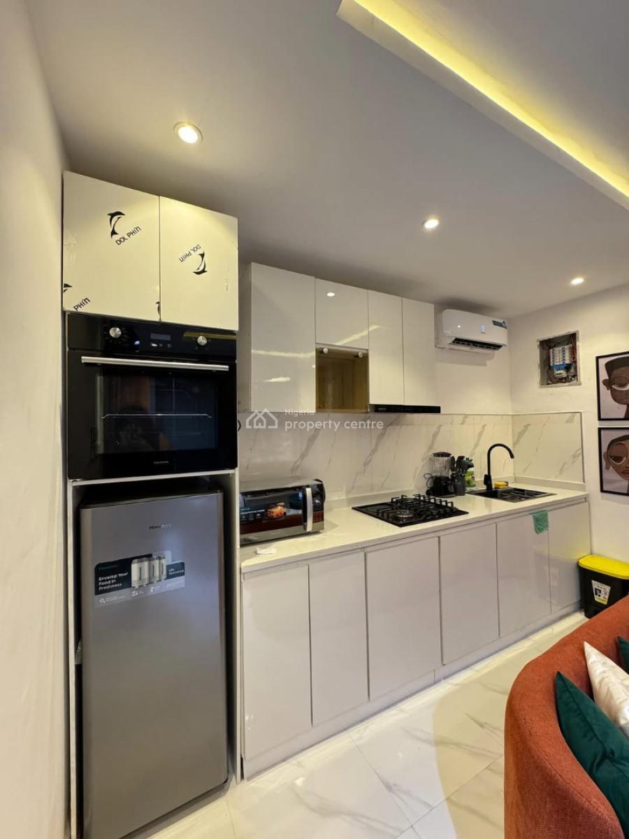 Cozy 1 Bedroom Luxury Apartment with Ps5, Balcony with City View, Lekki Phase 1, Lekki Phase 1, Lekki, Lagos, Self Contain (single Rooms) Short Let