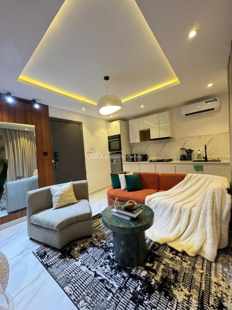 Cozy 1 Bedroom Luxury Apartment with Ps5, Balcony with City View, Lekki Phase 1, Lekki Phase 1, Lekki, Lagos, Self Contain (single Rooms) Short Let
