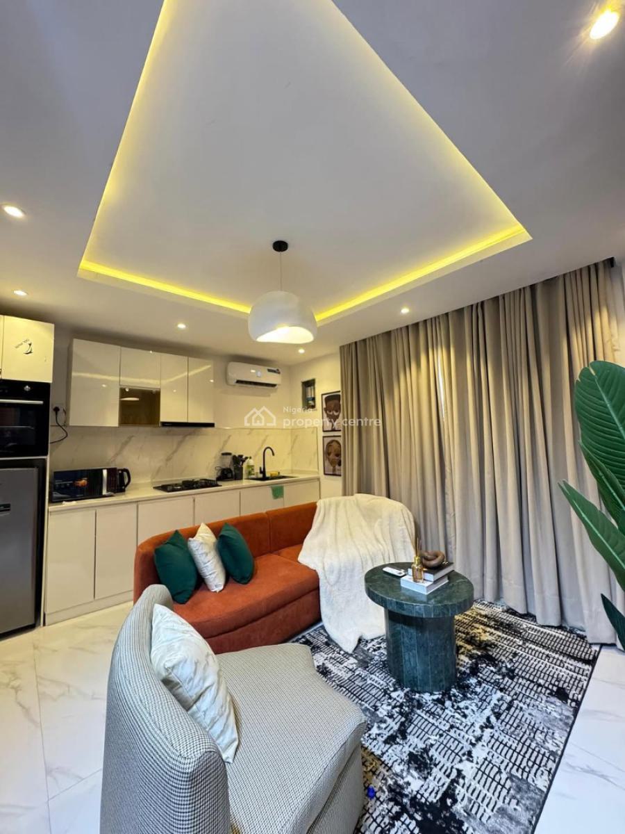 Cozy 1 Bedroom Luxury Apartment with Ps5, Balcony with City View, Lekki Phase 1, Lekki Phase 1, Lekki, Lagos, Self Contain (single Rooms) Short Let